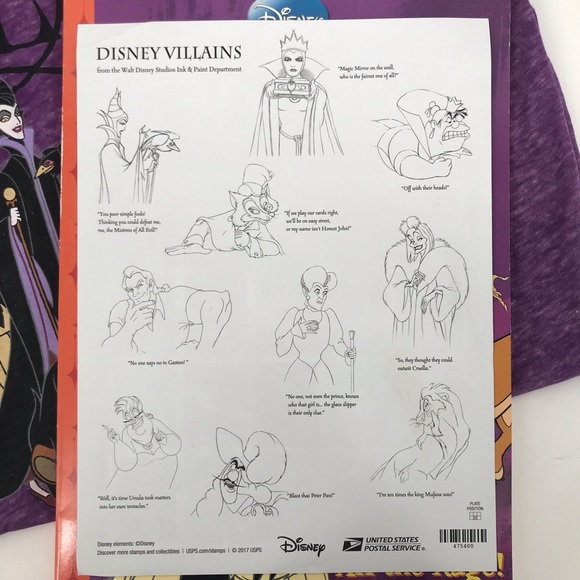 Disney Villains Tank and Collectible Stamps - Picture 5 of 13